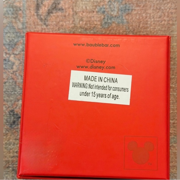 Disney X Baublebar Holiday Chip & Dale Jumping Out Of A Present Stud Earrings - Picture 7 of 7